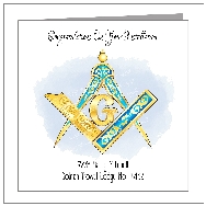 Installation - Gold & Blue Compass