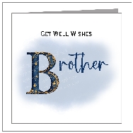 Get Well - Large Letter B