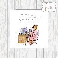 Mummy Bear Chilling With A Cuppa