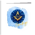 General - Gold Compass On Blue Ribbon - wholesale