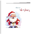 Christmas - Rosy Cheek Santa Wearing Apron