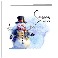 Christmas - Snowman In Regalia - wholesale