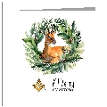 Christmas - Antelope In Wreath