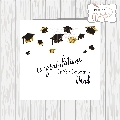 Golden Graduation Caps