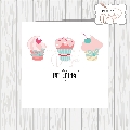 Little Row Of Cupcakes