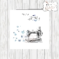 Vintage Sewing Machine & Flowers