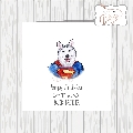 Anthropomorphic Superhero Spiderman Dog Character