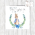 Peter Rabbit Floral Wreath